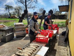 Fische grillen 15.04.2022